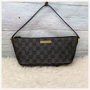Authentic Gucci GG Monogram Pochette